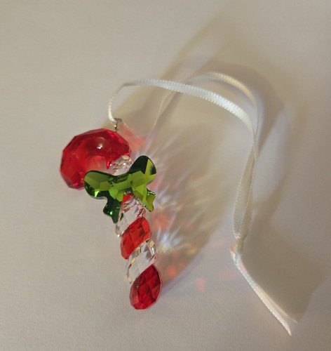 Swarovski candy cane - swarovski, green
