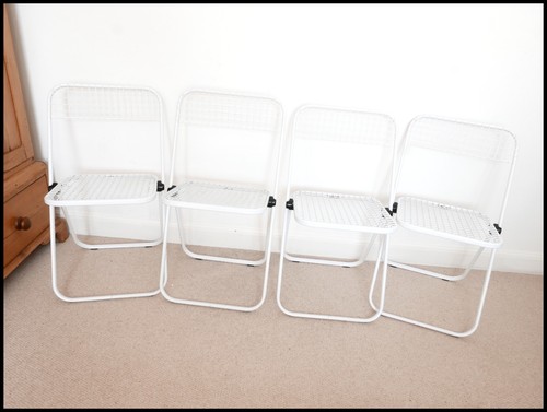 Vintage metal folding - folding, chairs