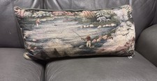 Tapestry Lumbar Pillow Scenic