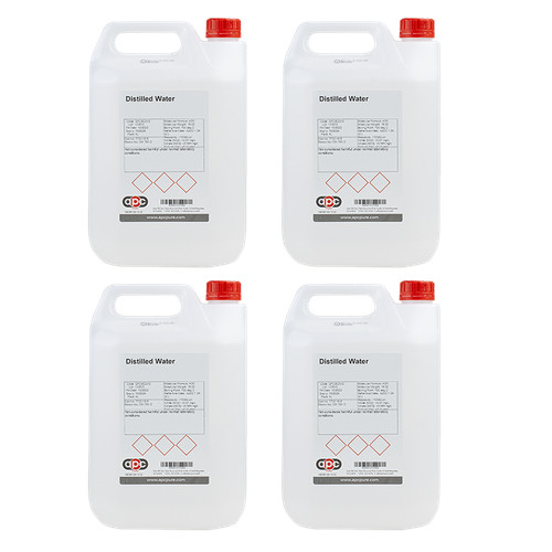 Distilled water 4x5 litre - 4x5,