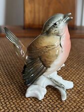 Vintage Karl Ens Wren Porcelain Bird Figurine Small Beak Chip Stunning!