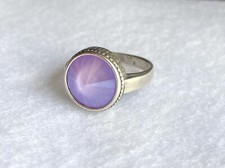 Silver-Plated Ring With
