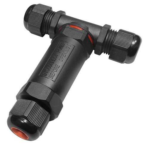 Waterproof junction - t-,