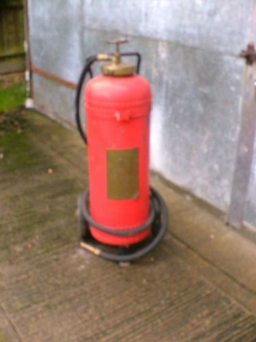 Vintage fire extinguisher - fire,