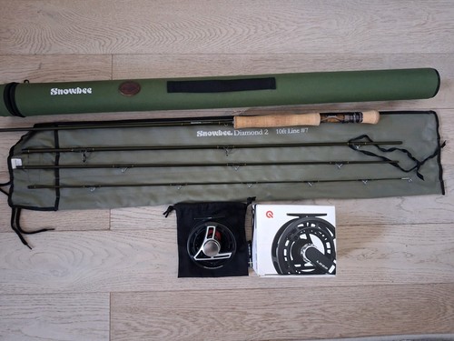 Snowbee diamond 10ft rod - snowbee,