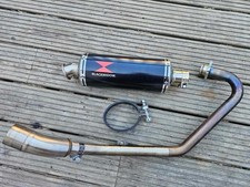 2020 (And Previous Years) Honda CB125F Black Widow Full Exhaust System