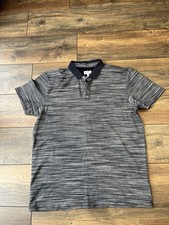 Men’s Size XL Slim Fit Polo Neck T Shirt Top - Blue  Next  22” Armpit To Armpit