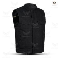 Men SOA Style Black Full Denim