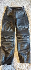 Alpinestars Ladies Leather Motorcycle Trousers size UK 6