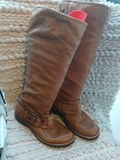 DUNE TAN MID CALF  BOOTS SZ 5/38