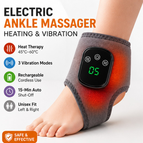 Electric foot ankle massager - electric,