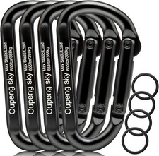 Carabiner Clip 4Pack 855lbs 3"
