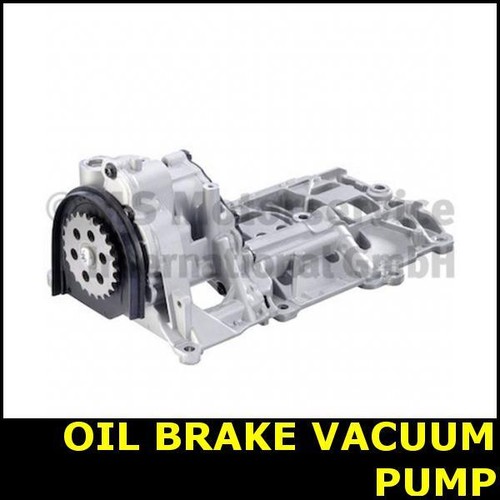 Oil brake vacuum - pump, for