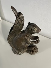 Vintage Cast Iron English Squirrel Nutcracker, Perfect Working Order
