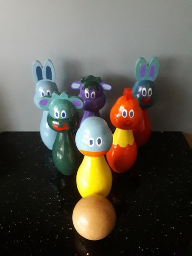 Elc wooden animals - wooden,