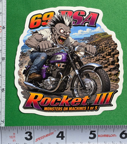 1969 bsa rocket - iii, 9x9cm