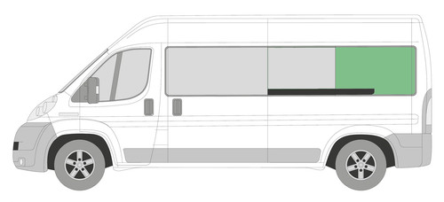 Nearside rear fixed side - nearside,