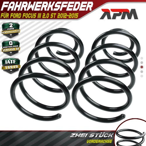 Coil springs front axle - front,