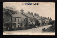 Pipe Gate, Village View - north east of Market Drayton - printed postcard
