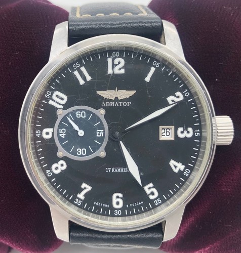 Men vintage poljot aviator - men's,