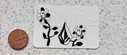 Vintage volcom skateboard - vintage,