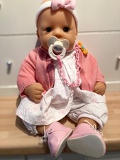 ? VINTAGE ZAPF 2000 BABY CHOU CHOU ? GORGEOUS DOLL WITH DUMMY & CLOTHES OUTFIT