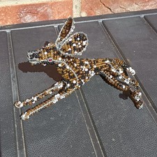 African Wild Dog Wire Beaded