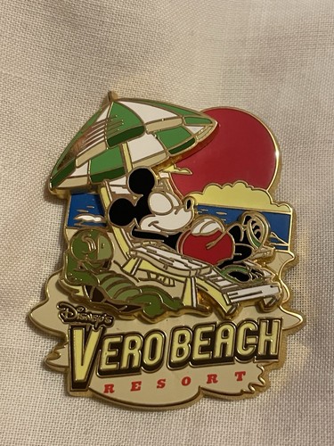 Disney pin vero beach - disney,