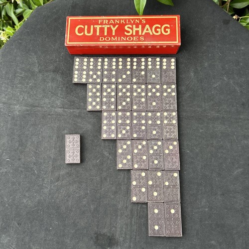 Vintage dominoes set red - dominoes,