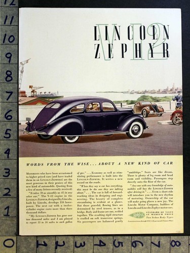 1936 lincoln zephyr 12 - 1936, v-12