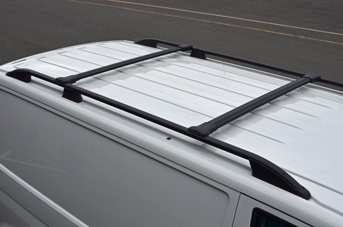 Black cross bar rail set - bar,