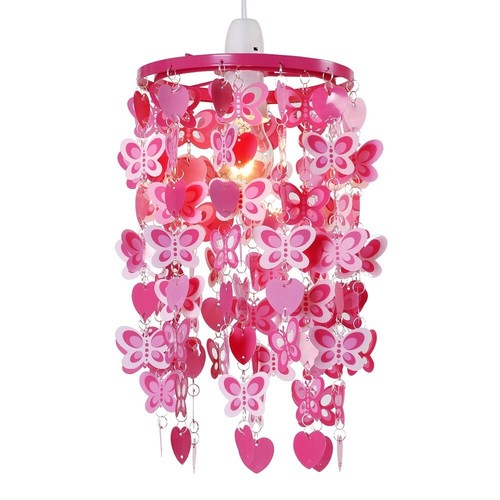 Pink ceiling light - ceiling, shade