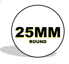 PERSONALISED ROUND PRINTED STICKERS CUSTOM LOGO LABELS BUSINESS GLOSS / MATTE