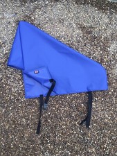 NEW CARAVAN HITCH COVER PVC, Heavy Duty UNIVERSAL, Blue UK MADE.