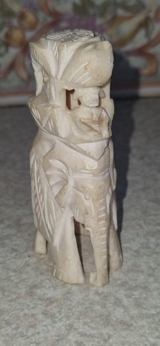Antique hand carved - carved, bovine