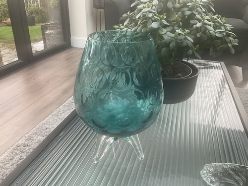 Vintage hand blown glass - glass,