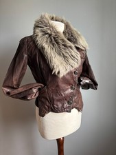 KAREN MILLEN leather JACKET 8