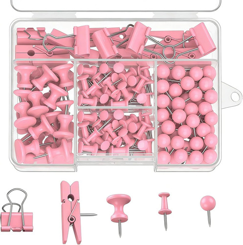 200 pcs pink push - pink,