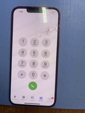 Genuine iPhone 13 Display Screen Pulled Out From Device Glass Broken #1