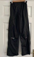 Berghaus Ladies Black Waterproof  Walking Trousers  Size 8