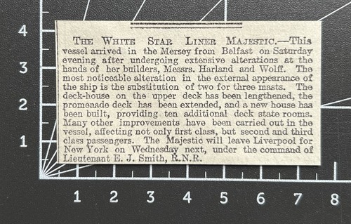White star line majestic - line,