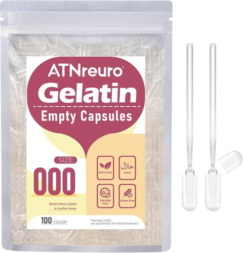 Empty gelatin capsules size - empty,