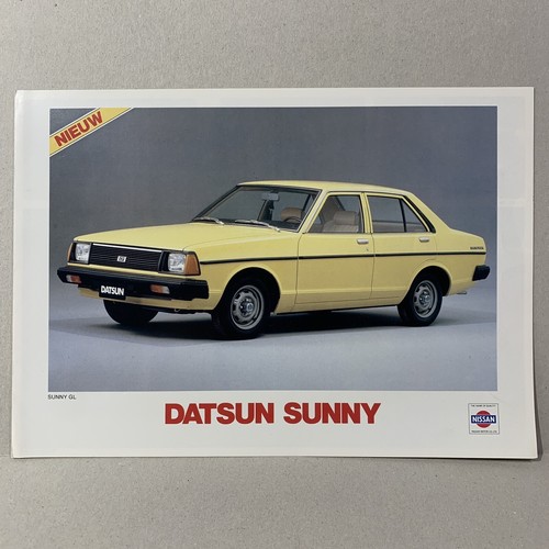 Datsun sunny folder brochure - sunny, /