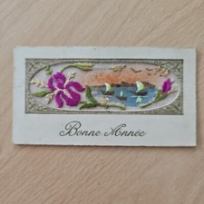 vintage silk embroidered