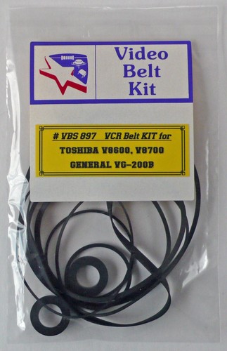 Vcr belt kit for toshiba - kit,