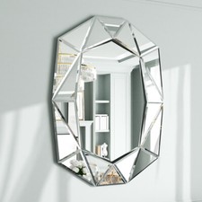 Antique wall mirror ornate - wall,