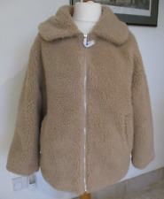 New Primark Ladies Teddy Bear Coat - Jacket size Small