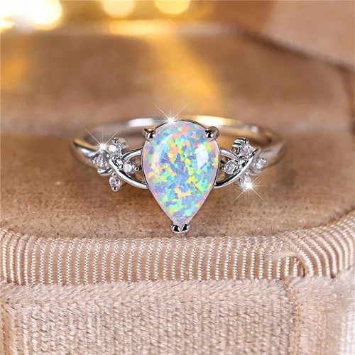 Ethiopian opal ring - ethiopian, gemstone