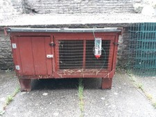 Rabbit hutch - outdoor / indoor / rabbit run - used