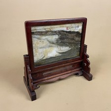 Chinese Marble Table Screen